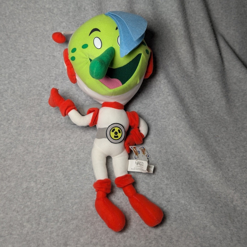 Nanco Atomic Betty Spivak Plush Toy Kids OS 2005 Cartoon NWT